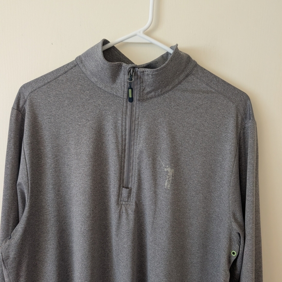 William Murray Golf Mens Large Quarter Zip Pullover Gray Activewear Athleisure - Picture 2 of 8